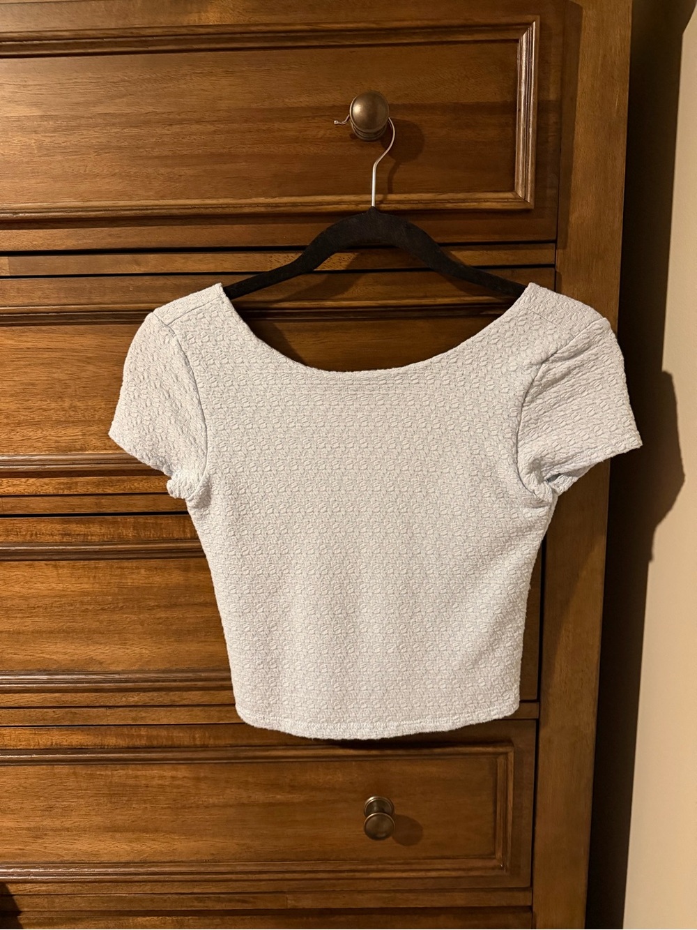 AS-Revival Scoop Neck Cropped Top